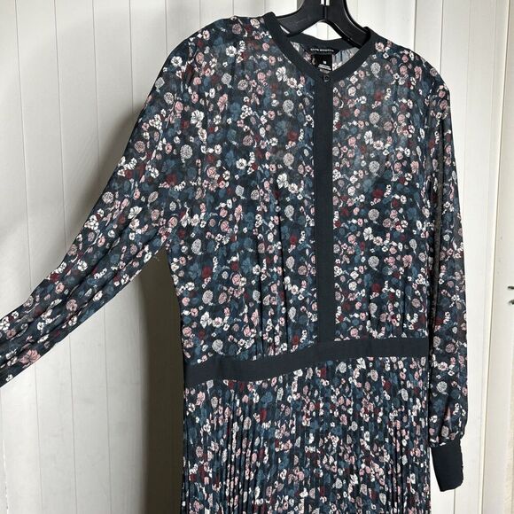 Club Monaco Black Floral Maxi Dress - Picture 6 of 13